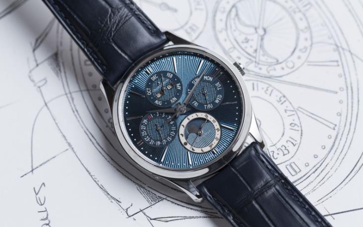 积家手表的蓝色珐琅三重奏新款腕表（图）
